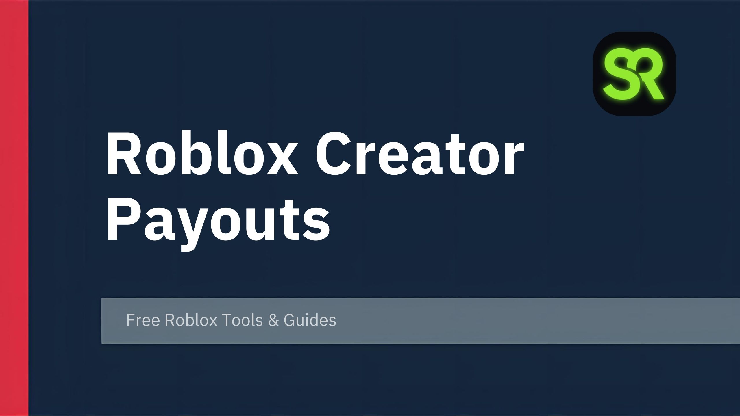 Roblox Creator Payouts understand your earnings